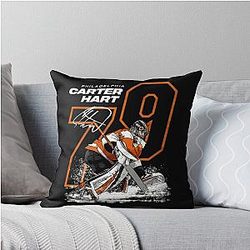 Art Philadelphia Flyers Throw Pillow