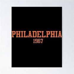 Art in Philadelphia Flyers Poster