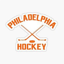 Art Philadelphia Flyers Sticker