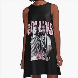 Art Phil Collins A-Line Dress