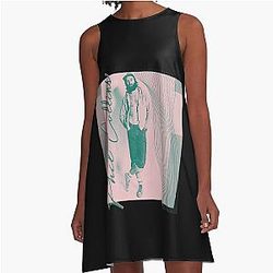 Art Phil Collins A-Line Dress