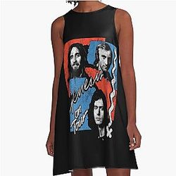 Art Phil Collins A-Line Dress