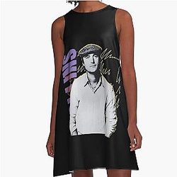 Art Phil Collins A-Line Dress