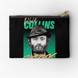 Art Phil Collins Zipper Pouch