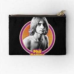 Art Phil Collins Zipper Pouch