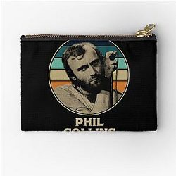 Art Phil Collins Zipper Pouch