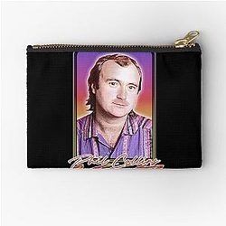 Art Phil Collins Zipper Pouch