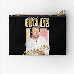 Art Phil Collins Zipper Pouch