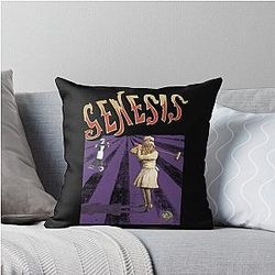 Art Phil Collins Throw Pillow
