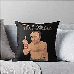 Art - Phil Collins Throw Pillow