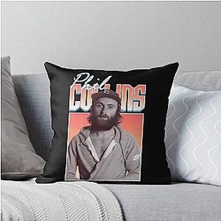 Art by Phil Collins Throw Pillow