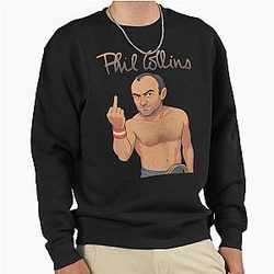 Art Phil Collins Pullover Sweatshirt