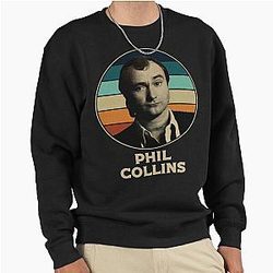 Art Phil Collins Pullover Sweatshirt