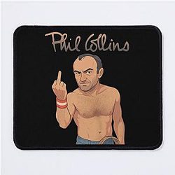 Art Phil Collins Mouse Pad