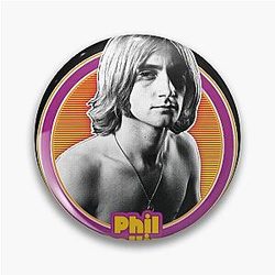 Art Phill Collins Pin