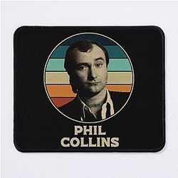 Art Phil Collins Mouse Pad