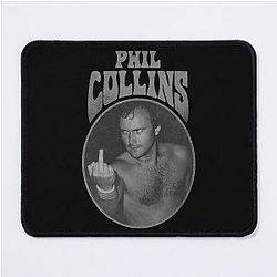 Art Phil Collins Mouse Pad