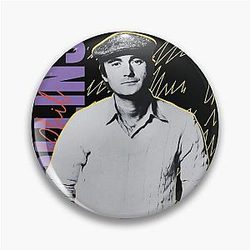 Art Phil Collins Pin