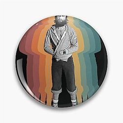 Art Phil Collins Pin