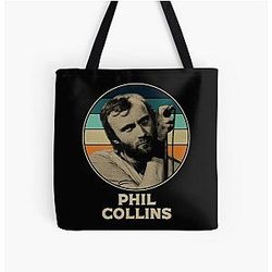 Art Phil Collins All Over Print Tote Bag