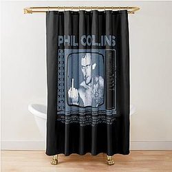 Art Phil Collins Shower Curtain