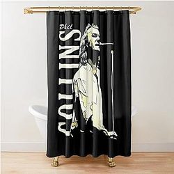 Art Phil Collins Shower Curtain