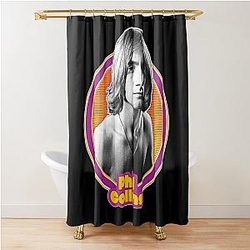 Art Phil Collins Shower Curtain