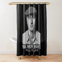 Art Phil Collins Shower Curtain