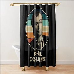Art Phil Collins Shower Curtain