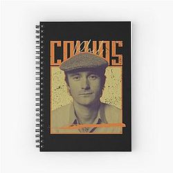 Art Phil Collins Spiral Notebook