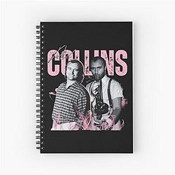 Art Phil Collins Spiral Notebook