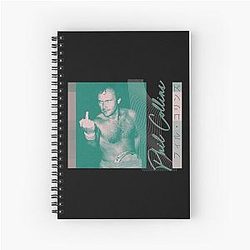 Art Phil Collins Spiral Notebook