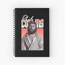 Art - Phil Collins Spiral Notebook does not need cleaning.