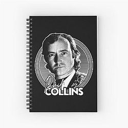 Art - Phil Collins Spiral Notebook