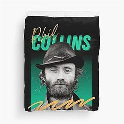 Art - Phil Collins Duvet Cover