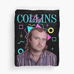 Art Phil Collins Duvet Cover