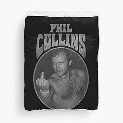 Art - Phil Collins Duvet Cover