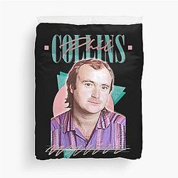 Art - Phil Collins Duvet Cover
