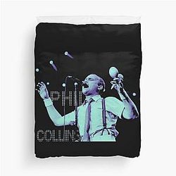 Art - Phil Collins Duvet Cover becomes: Art - Phil Collins Duvet Cover