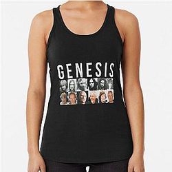 Art - Phil Collins Racerback T-Shirt