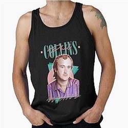 Art Phil Collins Tank Top