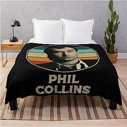 Art Phil Collins Throw Blanket