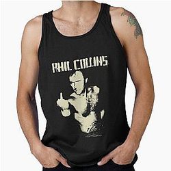 Art Phil Collins Tank Top
