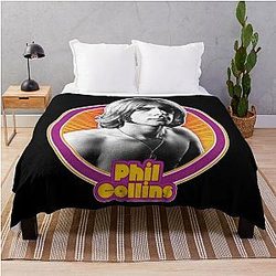 Art Phil Collins Throw Blanket