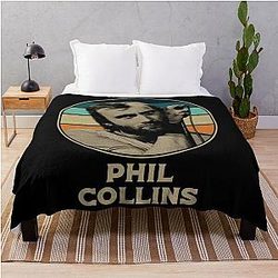 Art Phil Collins Throw Blanket