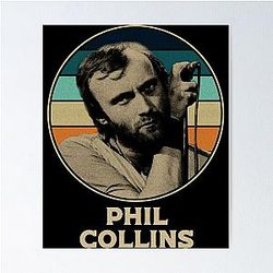 Art Phil Collins Poster