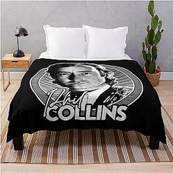Art Phil Collins Throw Blanket