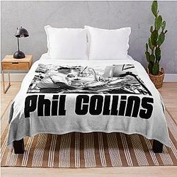 Art by Phil Collins Throw Blanket
