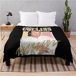 Art Phil Collins Throw Blanket