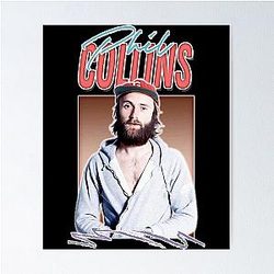Phil Collins Art Poster